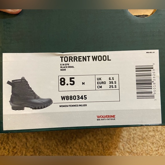 New Women’s wolverine torrent boots 8 1/2 M - Picture 6 of 9